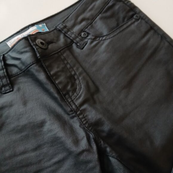 Vintage Havana Black Wax Treated Jeans - girls size 12 - Picture 5 of 6